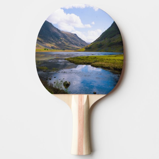 nature wiew,mountain ping pong paddle (Front)