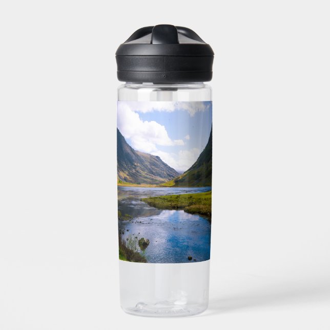 nature wiew,mountain water bottle (Front)