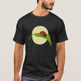 Nature Wildlife Flowers Gardening Ladybugs T-Shirt