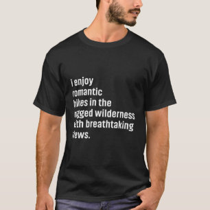 Nature Wildlife Hiker Outdoor Activitiestrekking H T-Shirt