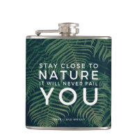 Nature Will Never Fail You Quote Palm Tree