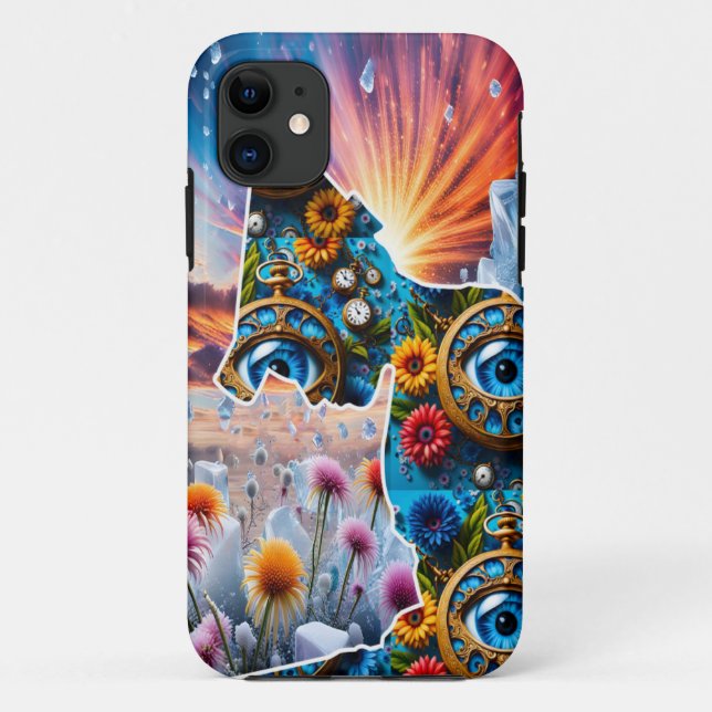 Nature with Time Case-Mate iPhone Case (Back)