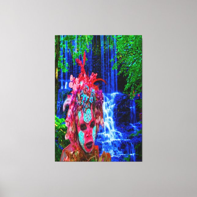 Nature Zombie Canvas Print (Front)