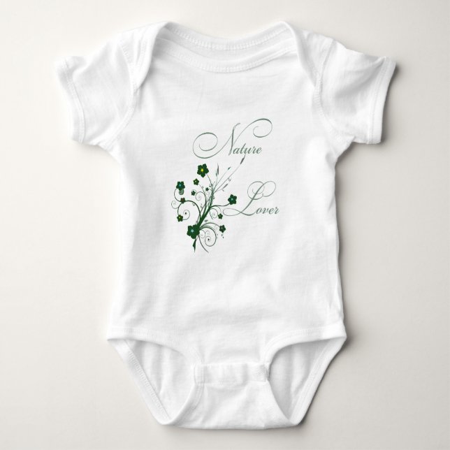 NatureLover Baby Bodysuit (Front)
