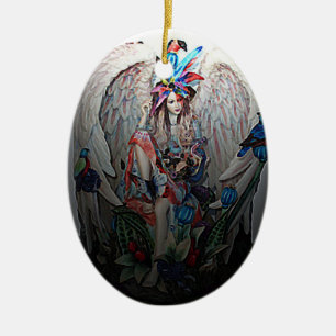 Nature's Angel Christmas Ornament
