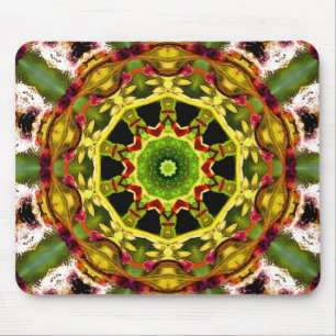 NATURES ART SPRING FLOWERS MOUSE MAT