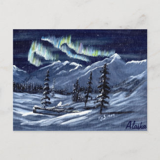 Nature's Aurora postcard