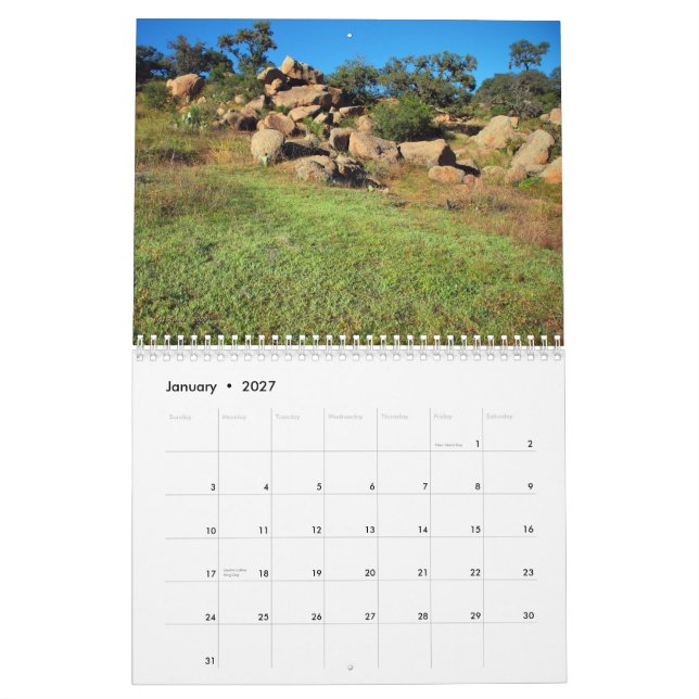 Nature's Beauty  2010 Calendar (Jan 2027)