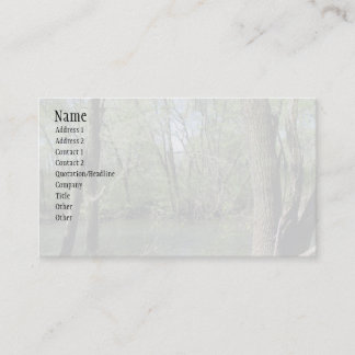 Natures Beauty Business Card