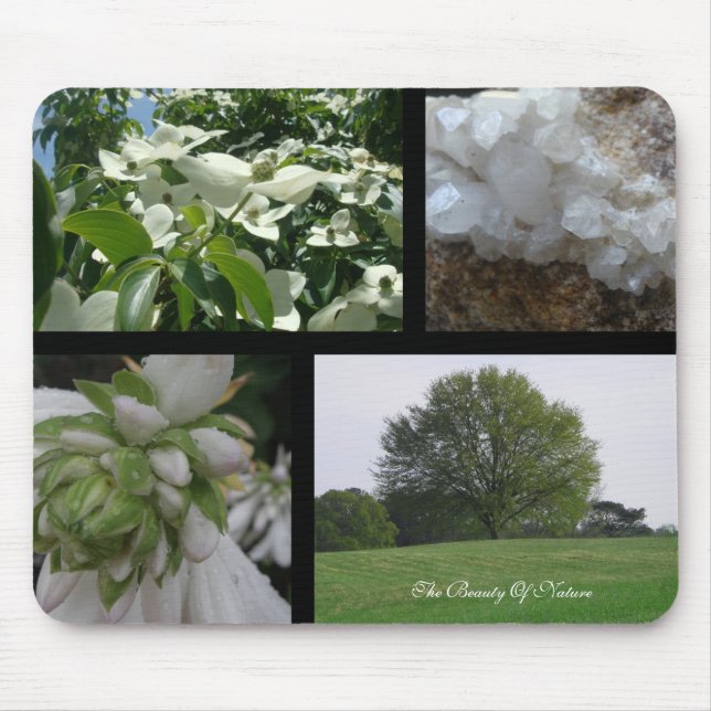 Natures Beauty Collage Mousepad (Front)