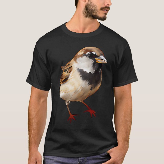 Nature's beauty  House Sparrow  1 T-Shirt (Front)
