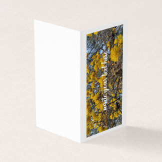 Nature's bloom business card
