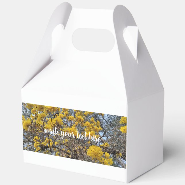 Nature's bloom favour box (Front)