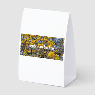 Nature's bloom Table Tent Sign