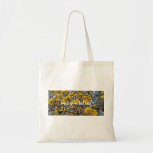 Nature's bloom tote bag