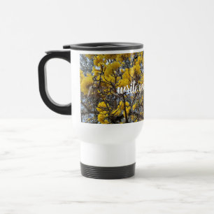 Nature's bloom travel mug