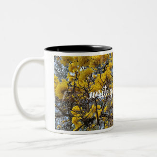 Nature's bloom Two-Tone coffee mug