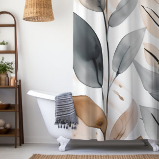 Nature's Botanicals Shower Curtain