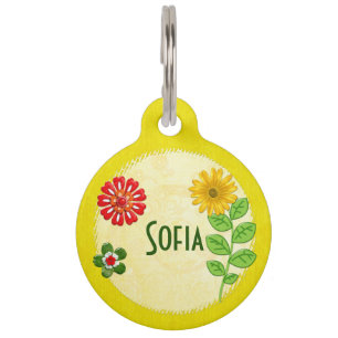Natures Bounty Jewelled FULL PERSONALIZED Pet Tag