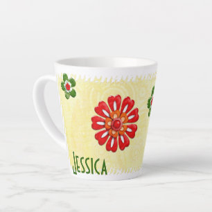 Natures Bounty Jewelled PERSONALIZED Latte Mug