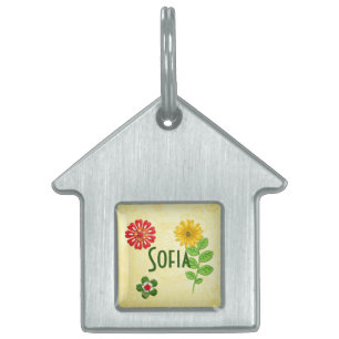 Natures Bounty Jewelled PERSONALIZED Pet ID Tag