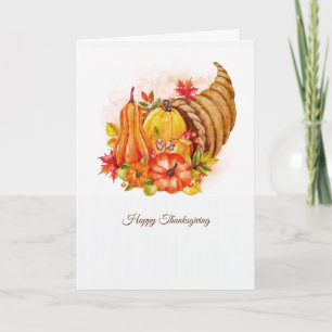 Natures Bounty Thanksgiving Card OPTIONAL photo