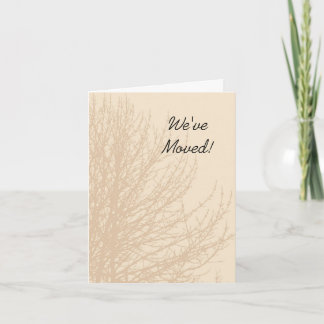 Nature's Branches Change of Address Announcement