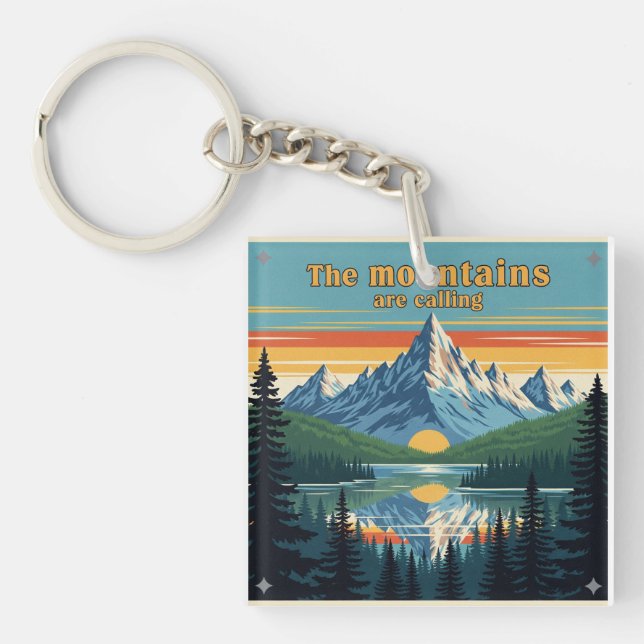"Nature's Call" Key Ring (Front)