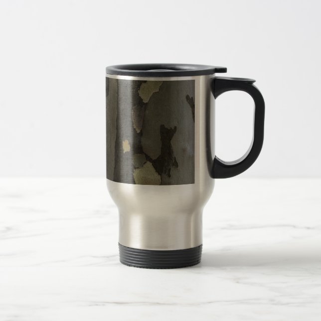 Nature's Camouflage -Sycamore Bark mug (Right)