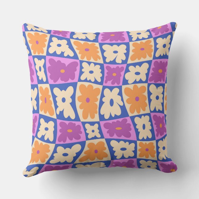 Nature's Chessboard Cushion (Back)