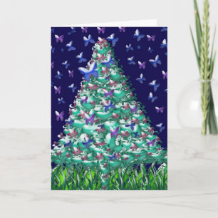 Natures Christmas Tree Holiday Card