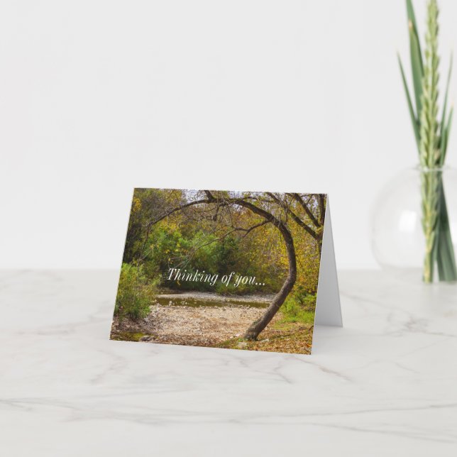 Natures Circle Thinking Of You Card (Front)