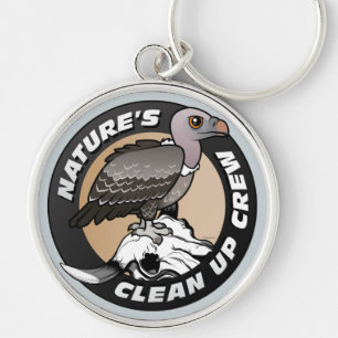 Nature's Clean Up Crew Key Ring
