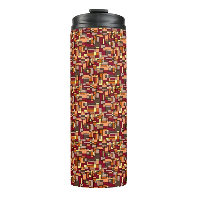 Nature's Colours Warm Earth Tone Thermal Tumbler (Front)