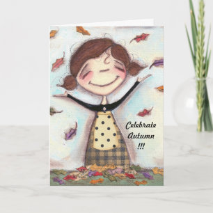 Nature's Confetti - Greeting Card