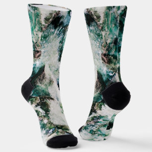 Natures Crystal Duet  Socks