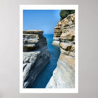 Natures Cut - Corfu Island Seascape Posters