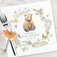Nature's Delight Bear Baby Shower