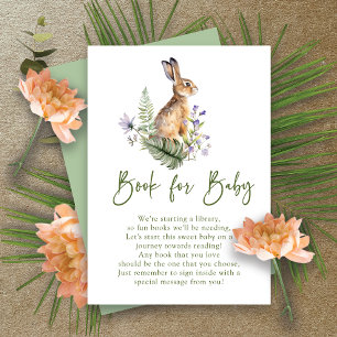 Nature's Delight Rabbit Book for Baby Enclosure Card