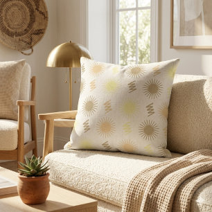 Nature's Elegance Botanical Sepia Cushion