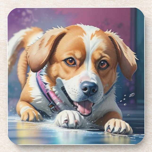 Nature's Embrace: Adorable Collectible Coaster (Front)