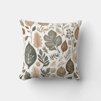Nature's Embrace Biophilic Design Pillow