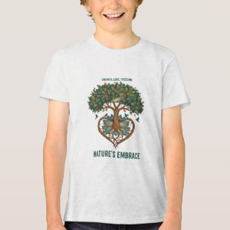 Nature's Embrace Heart Tree Tee