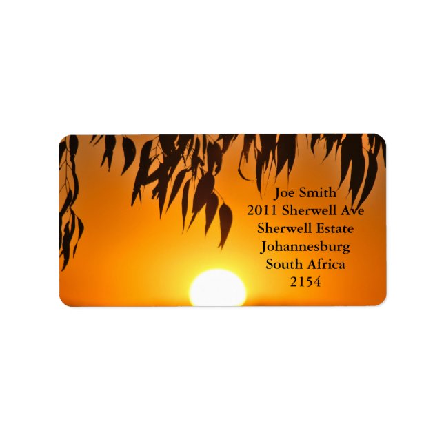 Nature's Frame Label (Front)