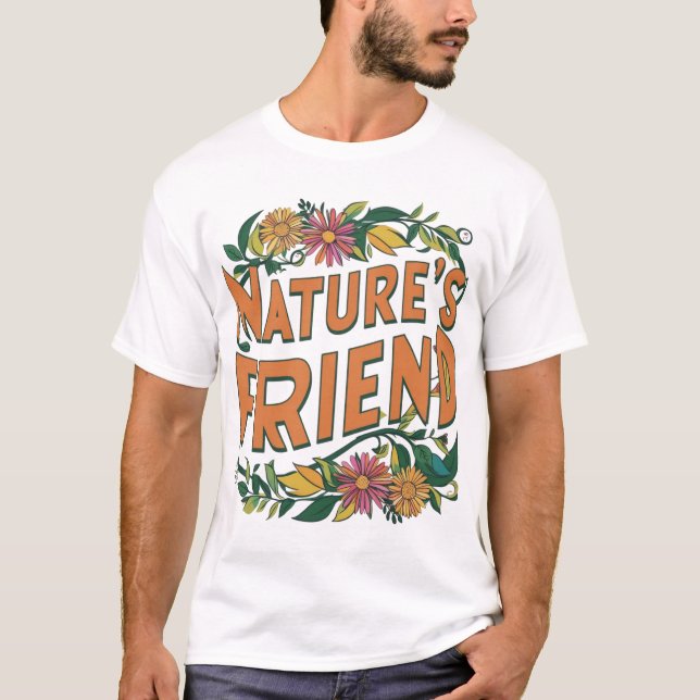 Nature's Friend T-Shirt Design (Front)