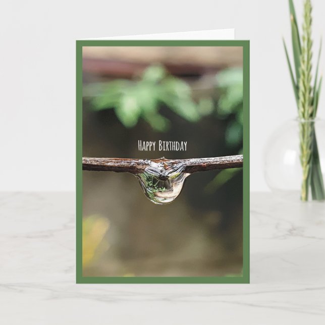 Nature's Gem - Birthday Card (Front)