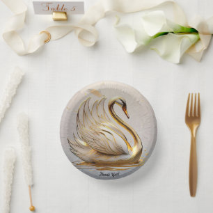 "Nature's Gentle Beauty" Paper Plate