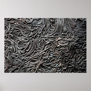 Nature's Geometric Flow Poster