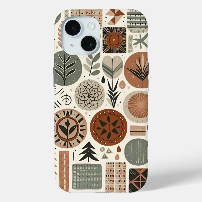 Nature's Geometry Case-Mate iPhone Case (Back)