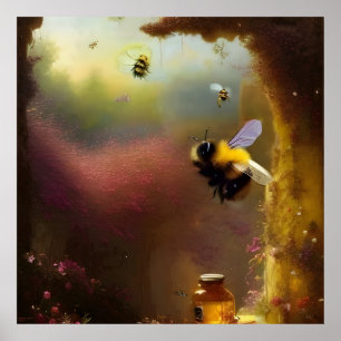 Nature's Gift - AI Fantasy Digital Art Print